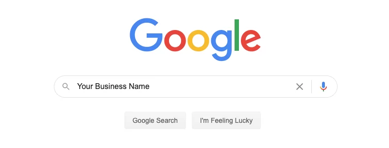 Google Business Name