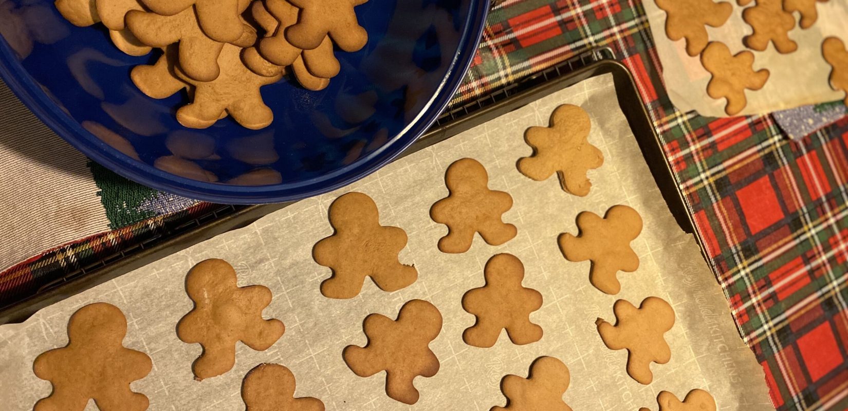 Cookies on a baking sheet and in bowl